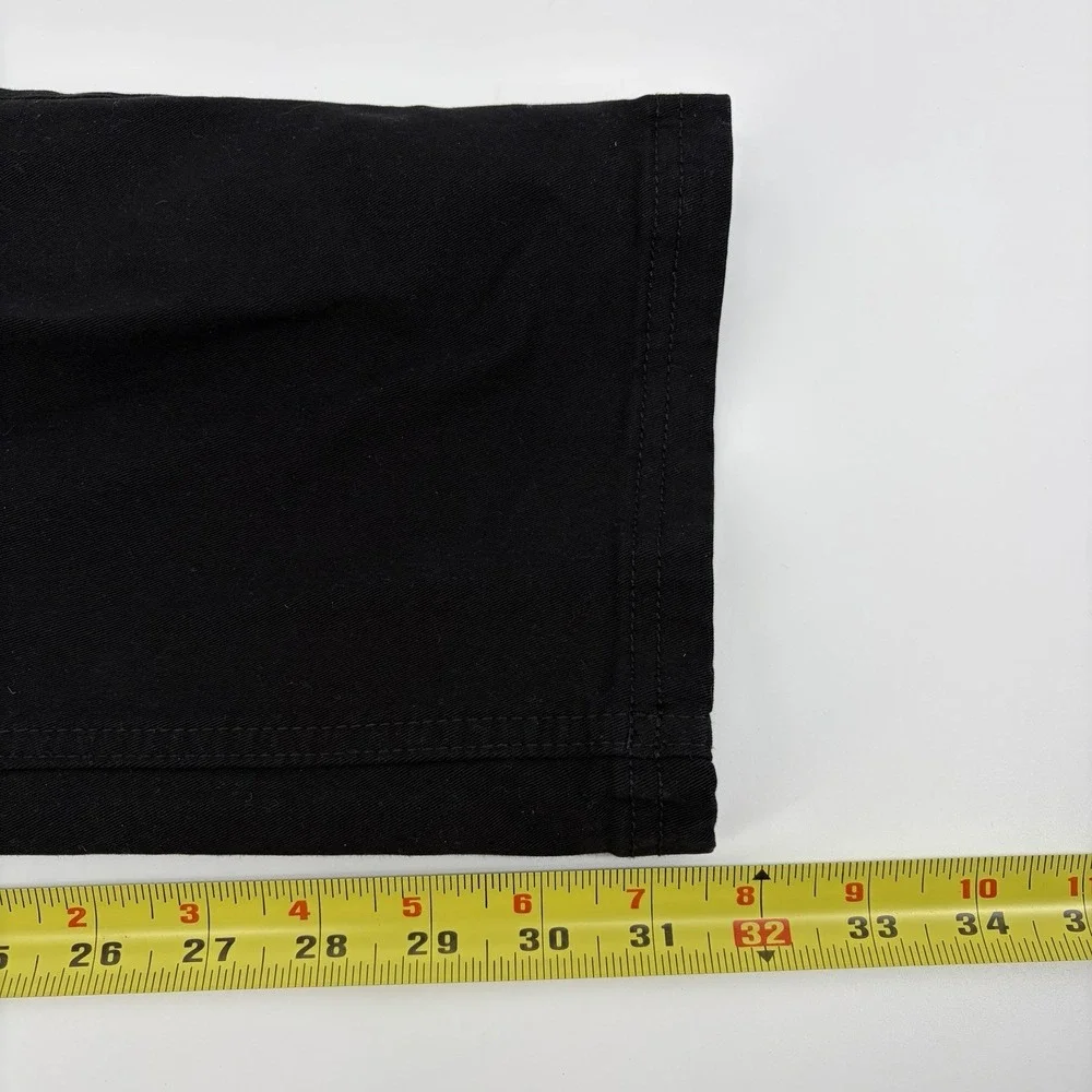 Joe's Jeans Black Chino Pants Mens Size 40Wx31.5L (Actual) Straight Work Teacher